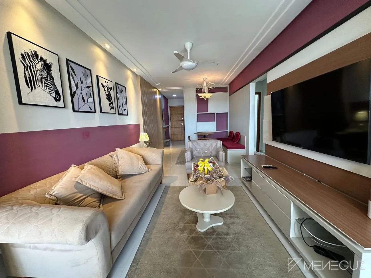 Imagem Apartamento 3 quartos a venda na orla da Praia do Morro, totalmente mobiliado