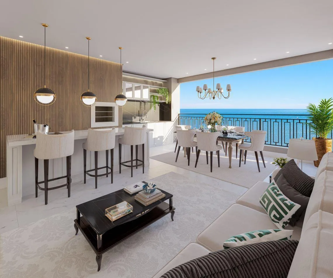 Imagem Apartamento com vista para o mar à venda com 130m2 por R$ 2.598.800,00