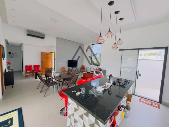 Imagem Casa Térrea com 3 suítes no Ninho Verde I - Mobiliada