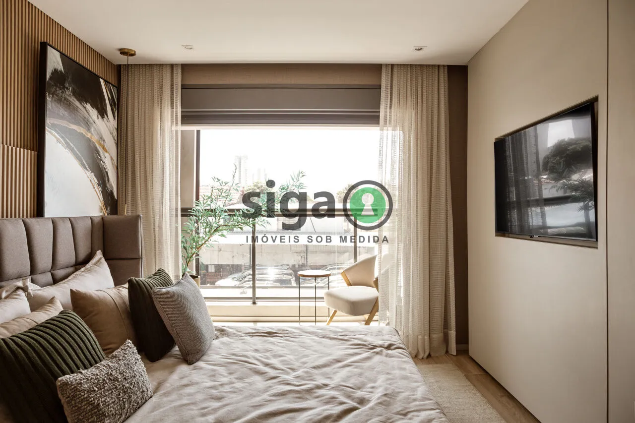 Imagem Apartamento de 143m² no Brooklin com 3 suítes e 2 vagas