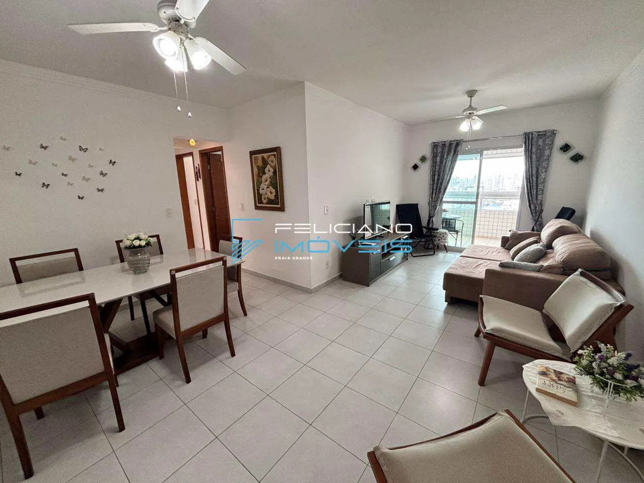 Imagem Apartamento com 3 quartos, Guilhermina, Praia Grande - R$ 745 mil, Cod: 6430