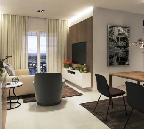 Imagem APARTAMENTO COM 80.37 m² - AVIACAO - PRAIA GRANDE SP