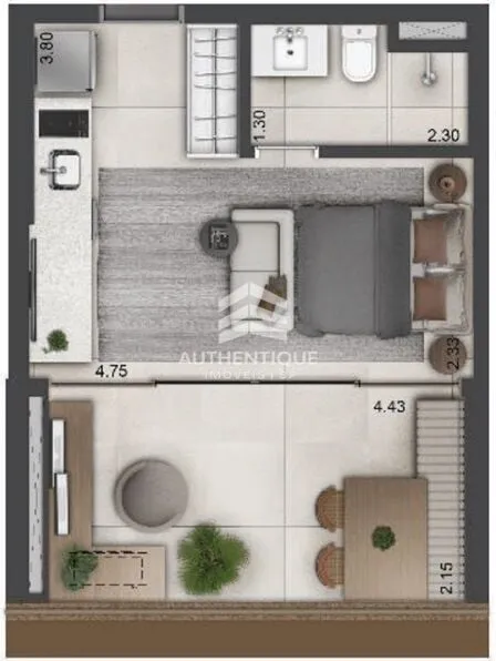 Imagem HELBOR OPEN MIND - Apartamento à venda no bairro Chácara Santo Antônio - São Paulo/SP, Zona Sul