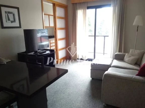 Imagem Flat disponível para venda no Moema Comfort Residence, com 40m², 1 dormitório e 1 vaga