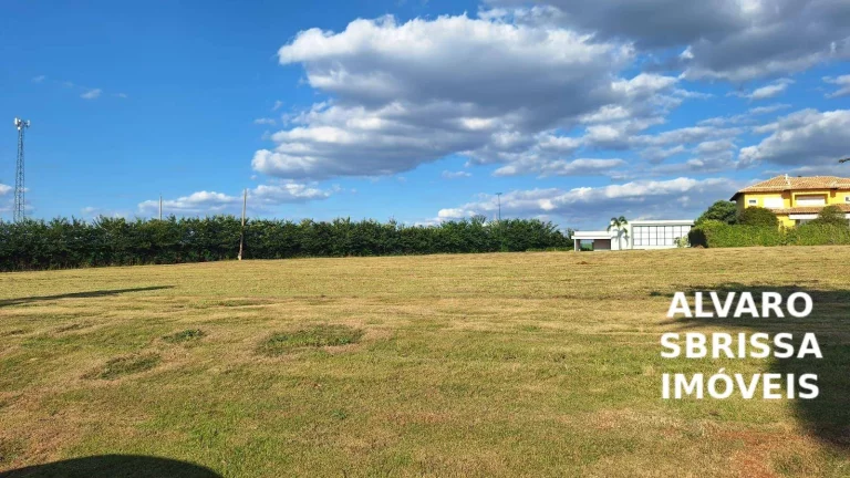 Foto do imóvel Terreno de 1.050m² à venda - Condomínio Fazenda Alvorada – Alto Padrão - Porto Feliz/SP