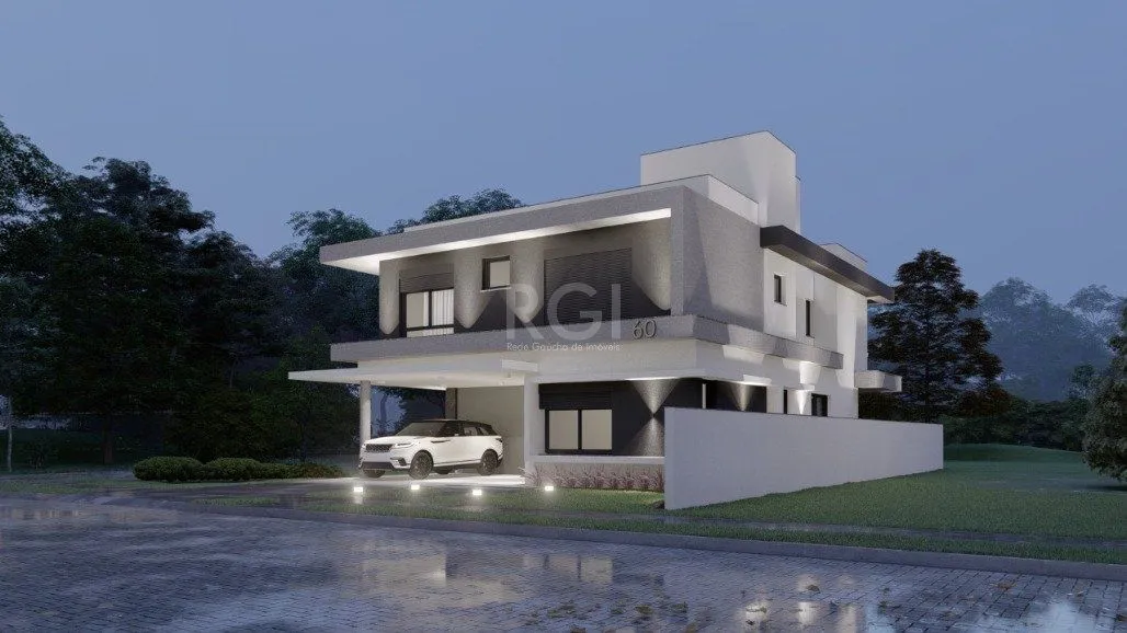 Imagem Sobrado para Venda - 308m², 4 dormitórios, sendo 4 suites, 2 vagas - Hípica