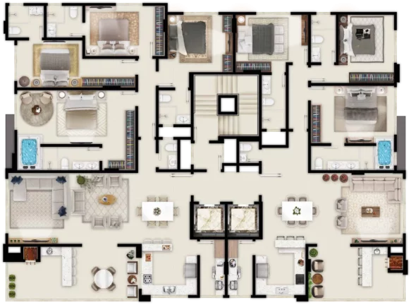 Imagem Cambirela - Apartamento à venda no bairro Meia Praia - Itapema/SC
