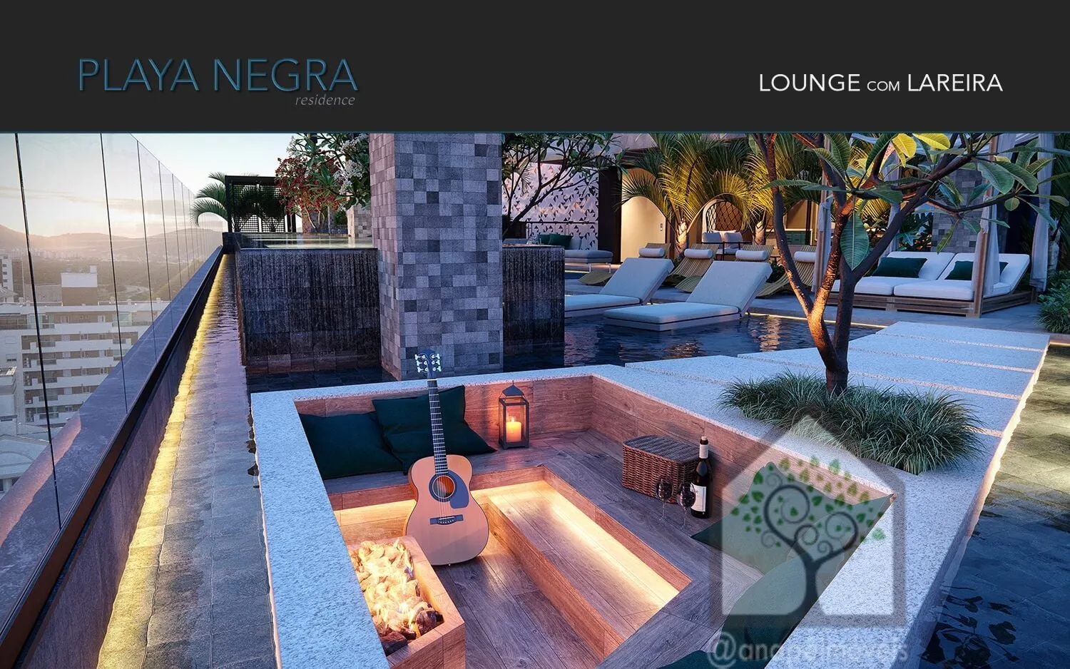 Imagem Studio 1 Suíte + Lavabo na Agronômica - Residencial Playa Negra