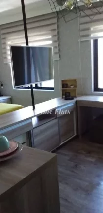 Imagem Flat disponível para locação no Slaviero Guarulhos, com 28m², 1 dormitório e 1 vaga