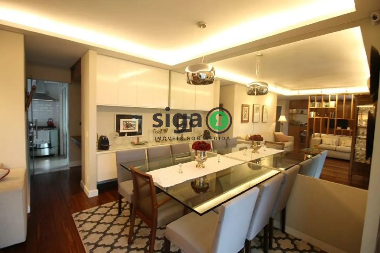 Imagem Brooklin - 147 m² - 3 Suítes - Hall Privativo - Varanda Gourmet