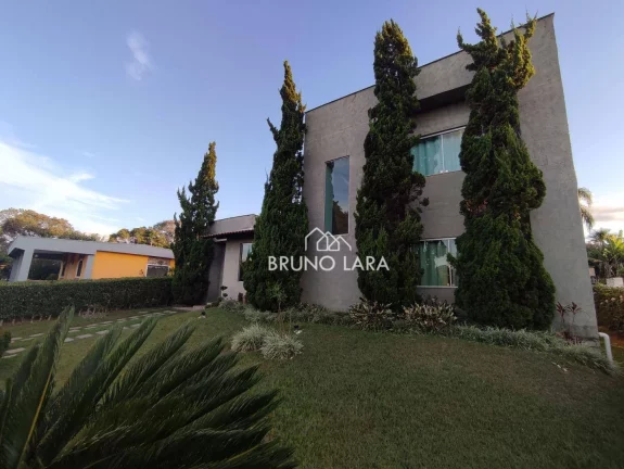 Imagem Casa com 4 dormitórios à venda, 330 m² por R$ 1.190.000,00 - Condomínio Fazenda Solar - Igarapé/MG
