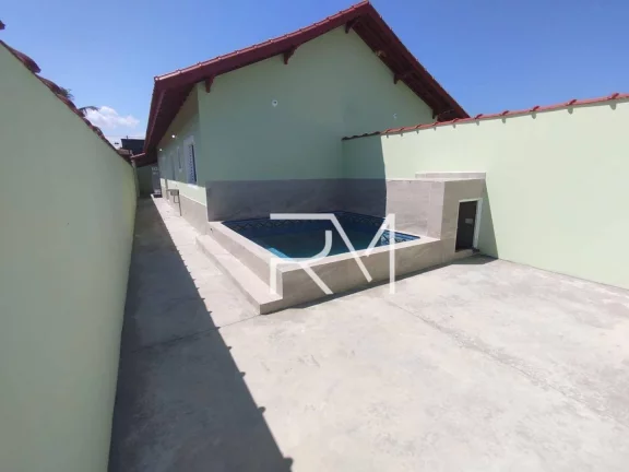 Imagem Casa com 2 dormitórios à venda, 76 m por R$ 339.900,00 - Jussara - Mongaguá/SP