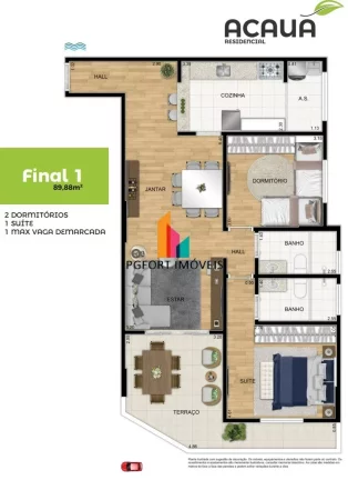 Imagem APARTAMENTO RESIDENCIAL em PRAIA GRANDE - SP, AVIAÇÃO