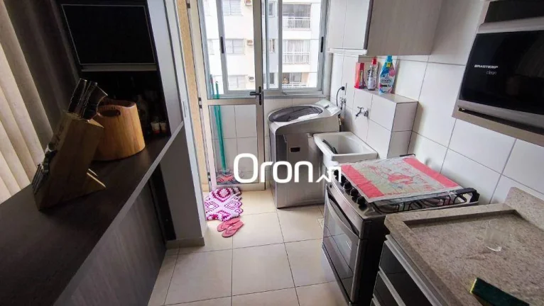 Imagem Apartamento mobiliado com 2 dormitórios à venda, 58 m² por R$ 399.500 - Parque Amazônia - Goiânia/GO