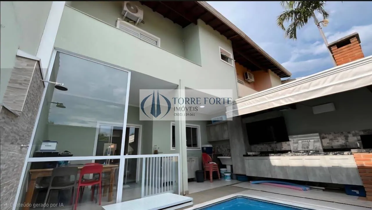 Foto do imóvel Lindo sobrado com 134 m², 3 dormitórios, 1 suíte com closet + Ar e piscina em Rua Pamplona