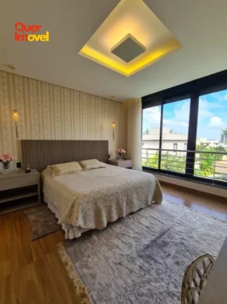 Imagem Espetacular casa em condomínio à venda em Ribeirão Preto-SP Jardim Olhos D Água I 4 quartos, 4 suítes, 2 salas, 5 banheiros, 4 vagas, 390m².