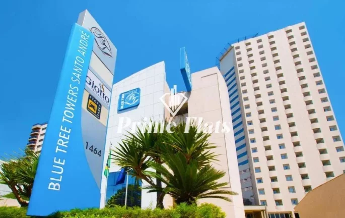 Imagem Flat disponível para venda no Blue Tree Towers All Suites Santo André, com 44m², 1 dormitório e 1 vaga