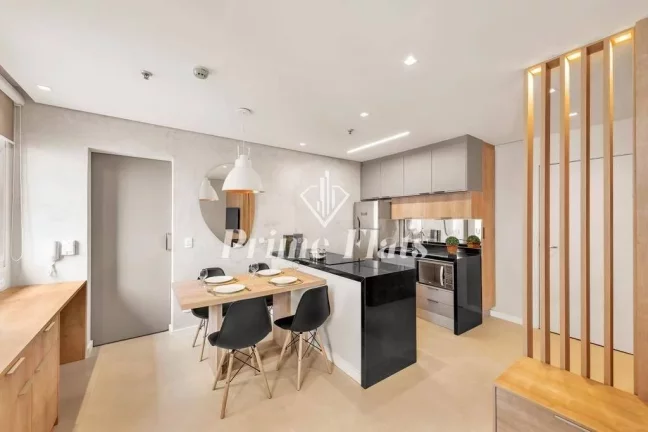 Imagem Flat disponível para venda no Wyndham São Paulo Paulista, com 50m², 1 dormitórios e 1 vaga
