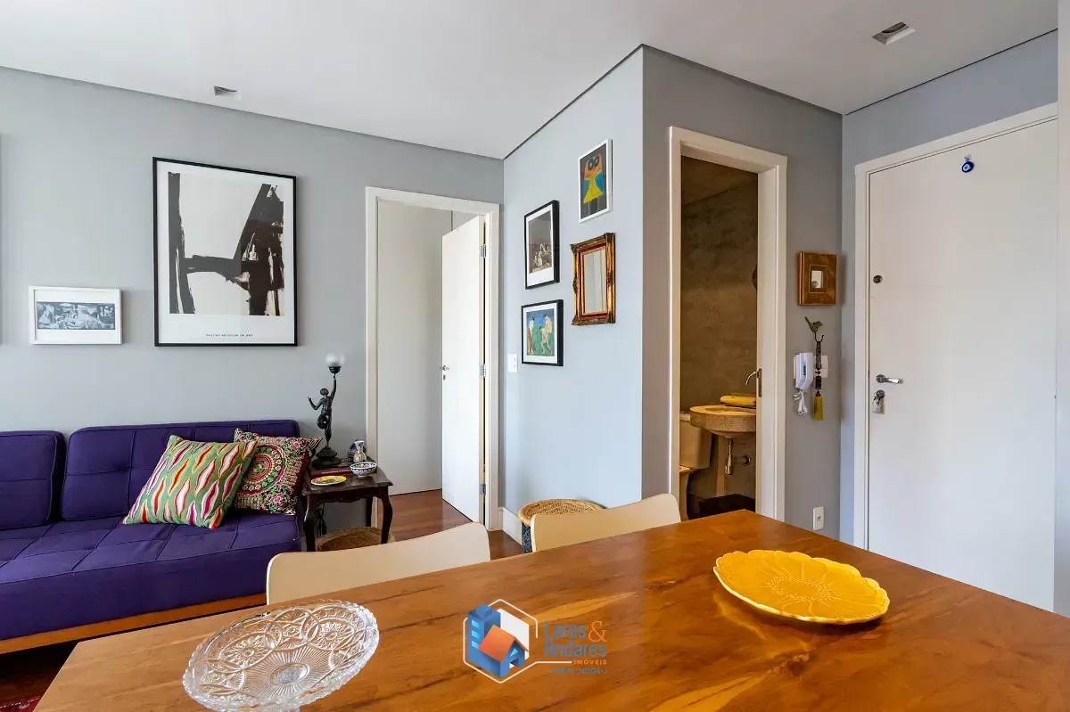 Imagem Apartamento para venda em Cidade Monções com 1 quarto, sendo 1 suíte, 48m²