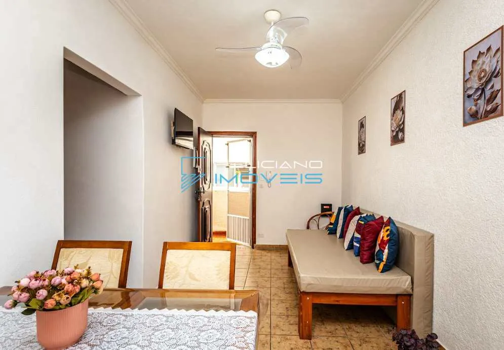 Imagem Apartamento com 1 quarto, Canto do Forte, Praia Grande - R$ 310 mil, Cod: 7023
