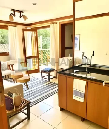 Imagem Apartamento de 1 quarto e 1 suíte à venda ou locação em Curral, Ilhabela-SP - 42,00m² - Vaga de garagem - Imperdível!