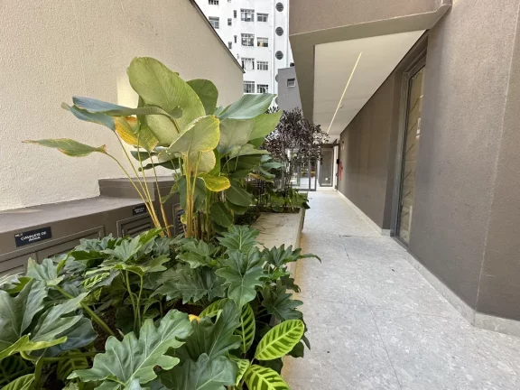 Imagem Apartamento Garden à venda em São Paulo, Cerqueira César, com 1 quarto, 32,07m2