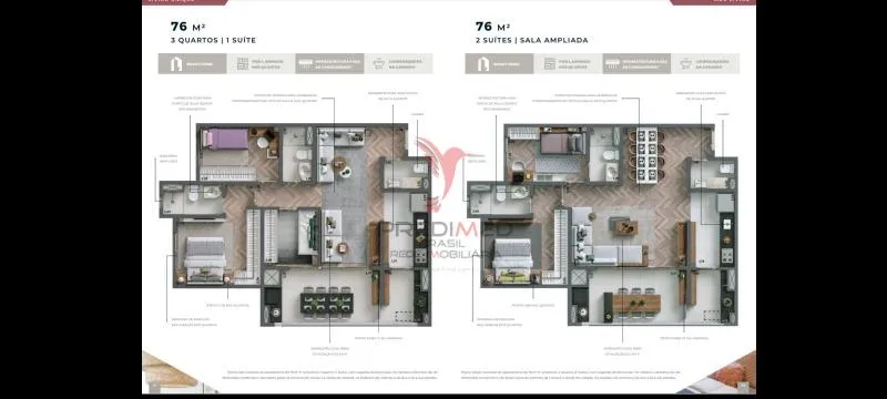 Imagem Apartamento 3 dormitórios 1 suíte 77m² 1 vaga Chacara Santo Antonio (zona Sul) Sao Paulo/S