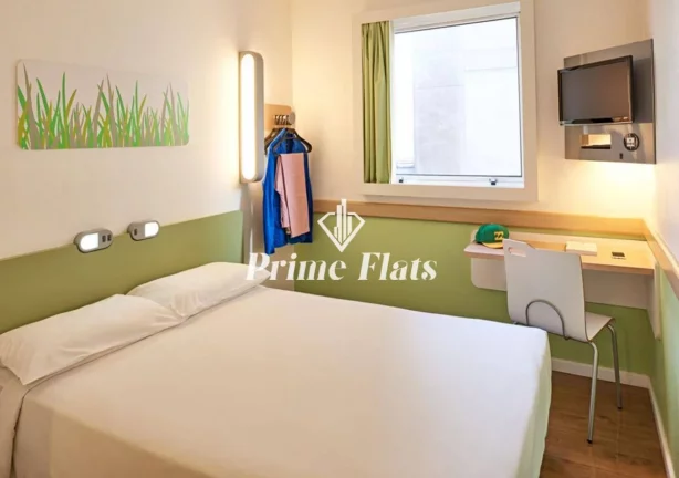 Imagem Flat disponível para venda no Hotel íbis budget Paulista, com 12m², 1 dormitório e 1 vaga