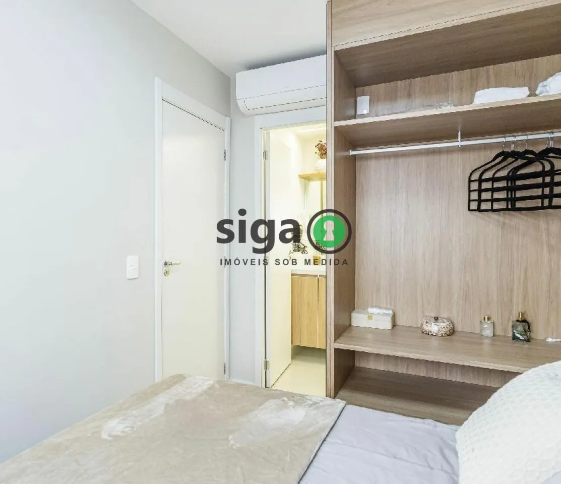 Imagem Apartamento 30m² mobiliado para locação, localizado na Vila Olímpia.