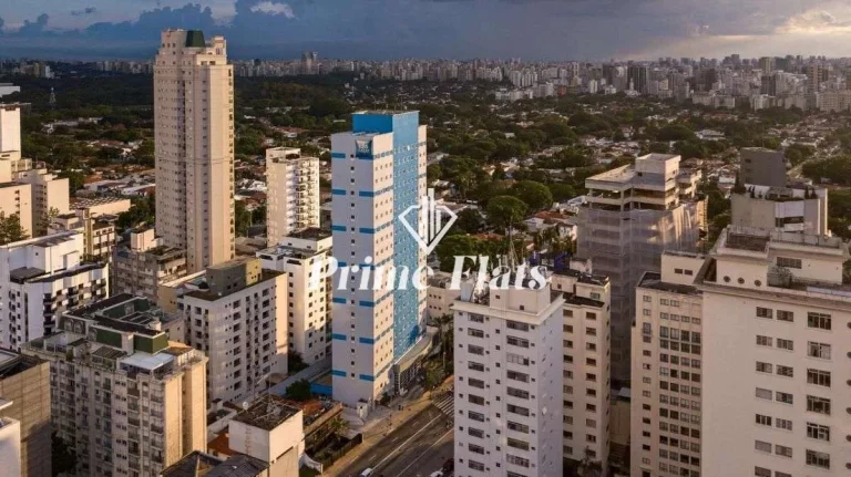 Imagem Flat disponível para venda no Ibis Budget Jardins, com 12m², 1 dormitório e 1 vaga de garagem