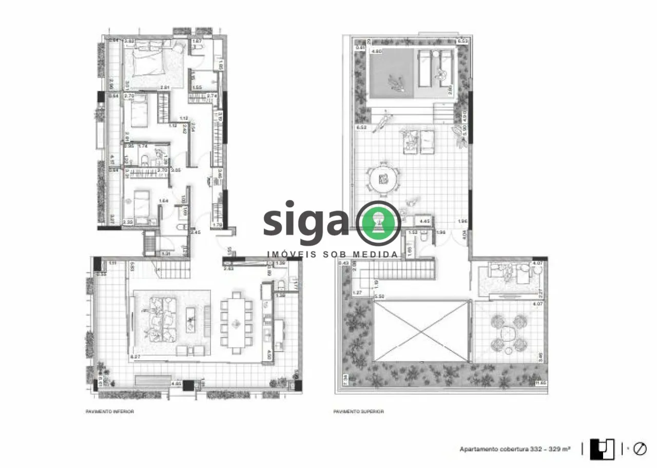 Imagem Cobertura Duplex para venda em Pinheiros 03 Suites, São Paulo - SP