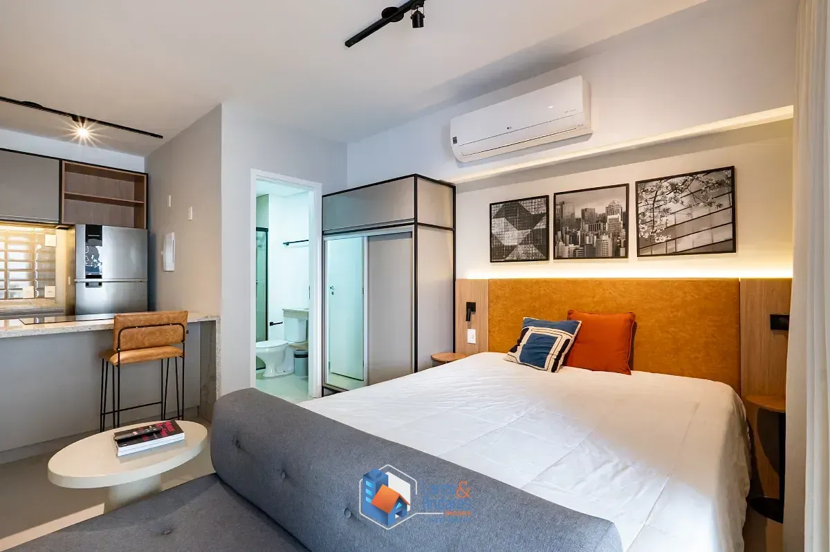 Imagem Studio para venda em Campo Belo com 1 quarto, 40m²