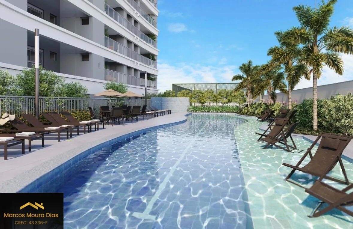 Imagem Apartamento no Jardim Das Perdizes com 2 quartos, sendo 2 suítes, 97m² e 1 Vaga. Edifício com Lazer completo