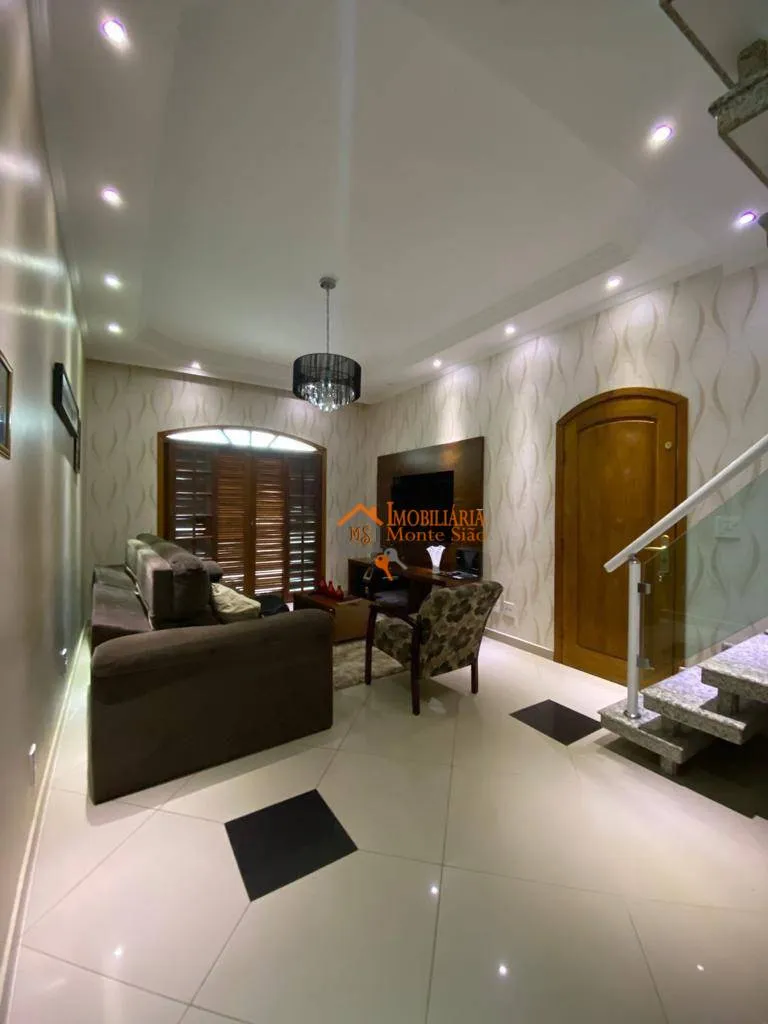 Imagem Sobrado com 3 dormitórios à venda, 257 m² por R$ 745.000,00 - Jardim Brasil - Guarulhos/SP