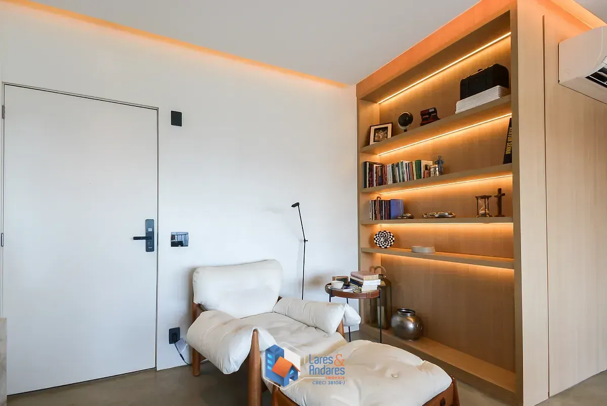 Imagem Apartamento para venda em Indianópolis com 1 quarto, sendo 1 suíte, 77m²