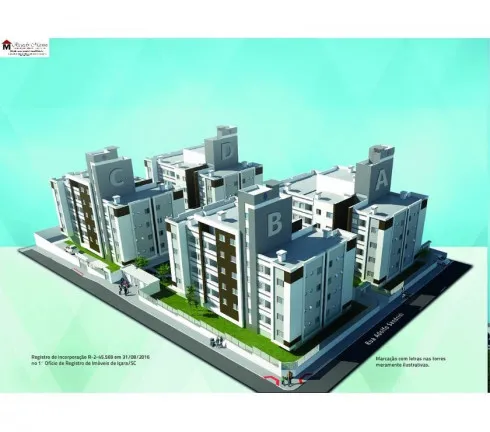 Imagem Apartamento com 2 Quartos à Venda, 65 m² em Presidente Vargas - Içara