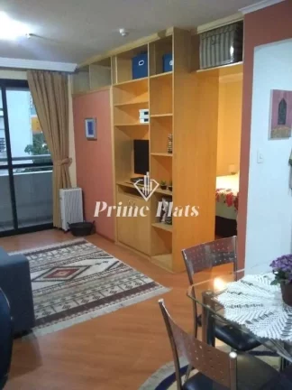 Imagem Flat disponível para venda no Hotel Slaviero Essential São Paulo Ibirapuera, com 35m², 1 dormitório e 1 vaga