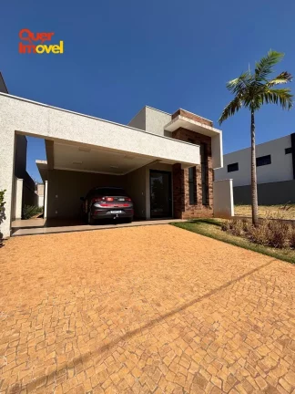 Imagem Imperdível oportunidade de adquirir casa em condomínio na Reserva Imperial, Ribeirão Preto-SP! 3 quartos, 3 suítes, 2 salas, 4 banheiros, 4 vagas de garagem e 151,50 m² de área. Visite agora! Quer Imóvel Negócios Imobiliários!