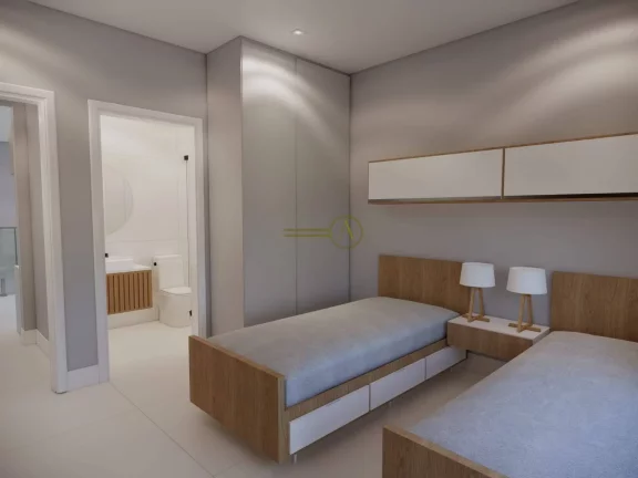 Imagem Sobrado luxuoso será entregue em julho 2025 cond Bougainville IV mobiliado