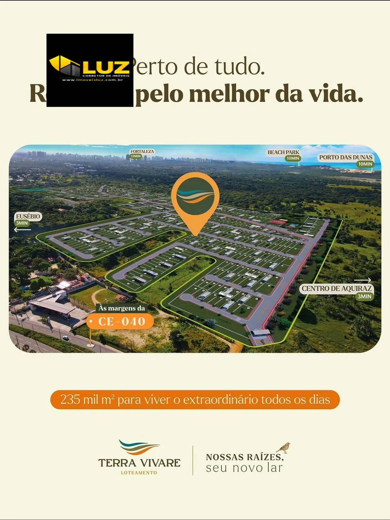 Foto do imóvel Terra Vivare Aquiraz! Viva com Exclusividade, e Invista com Inteligência!
