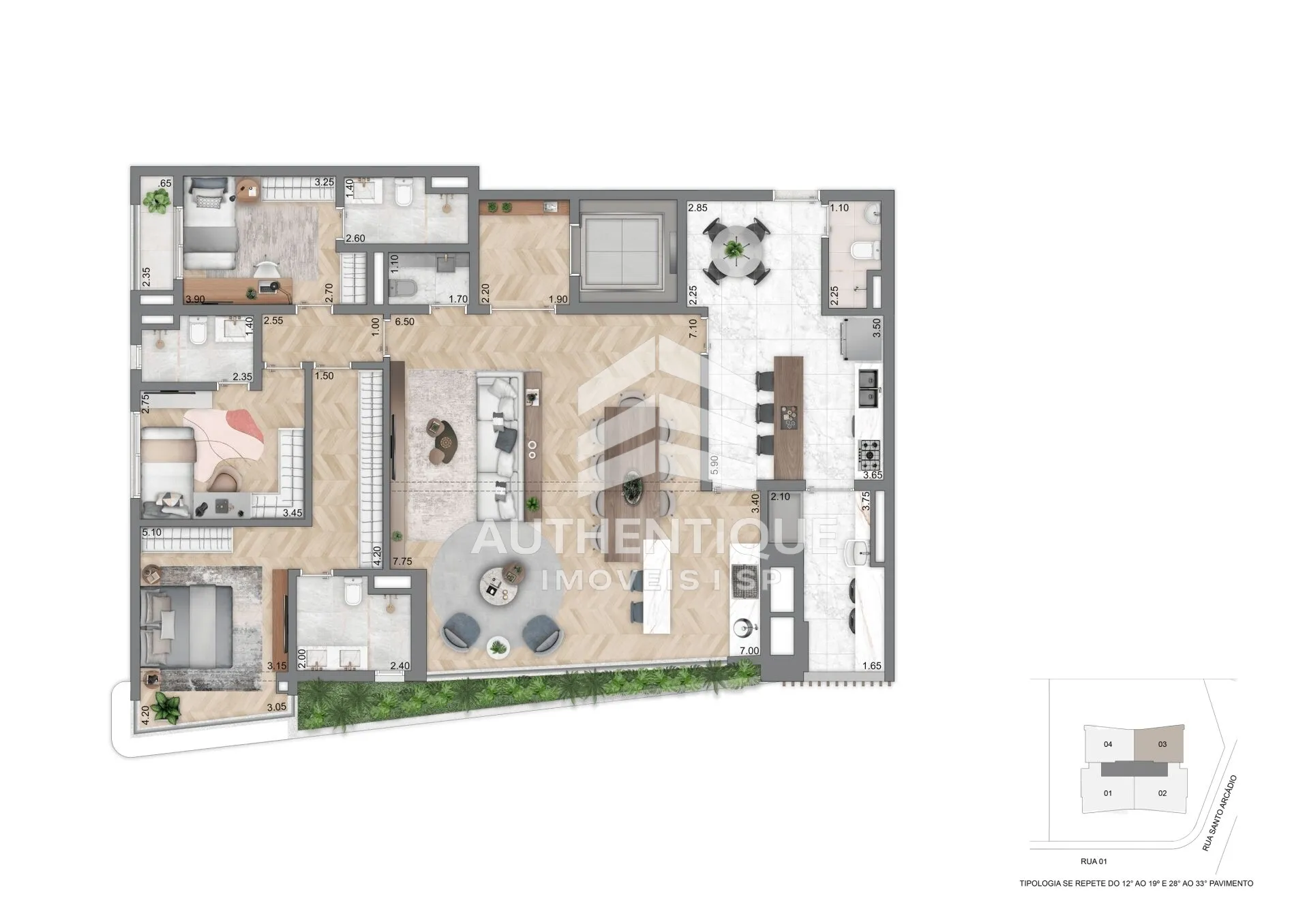 Imagem Casa Eden by YOO Brooklin - Apartamento à venda no bairro Brooklin - São Paulo/SP, Zona Sul