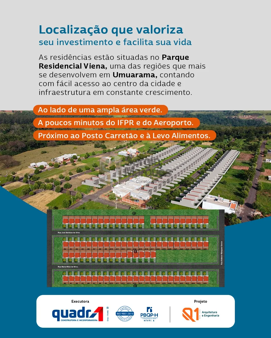 Imagem Casa à venda - 152m² - Parque Residencial Viena, Umuarama-PR