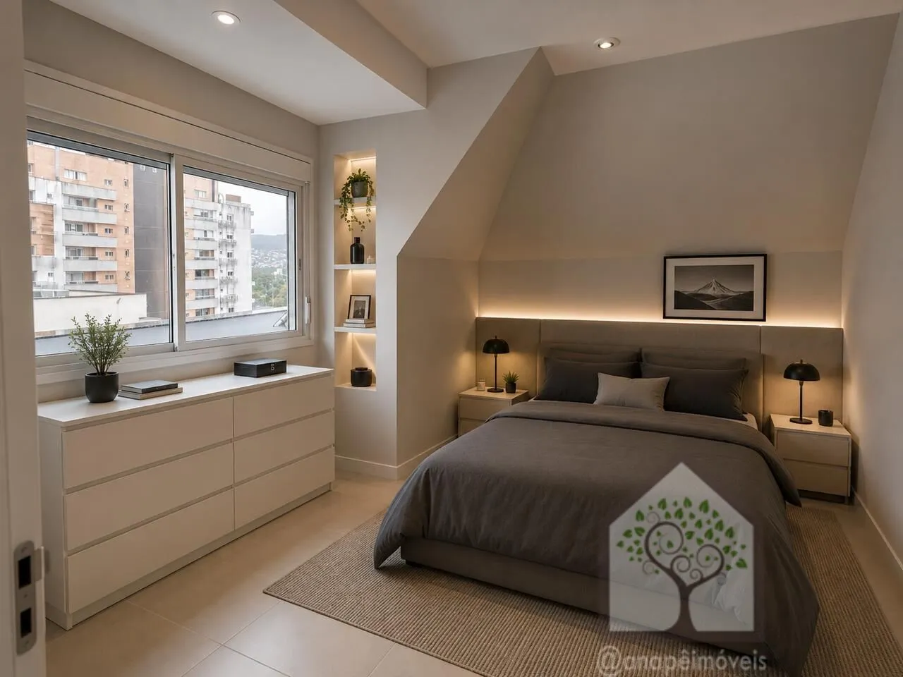 Imagem Cobertura duplex à venda no Itacorubi, nova, financiável e pronta para morar.
