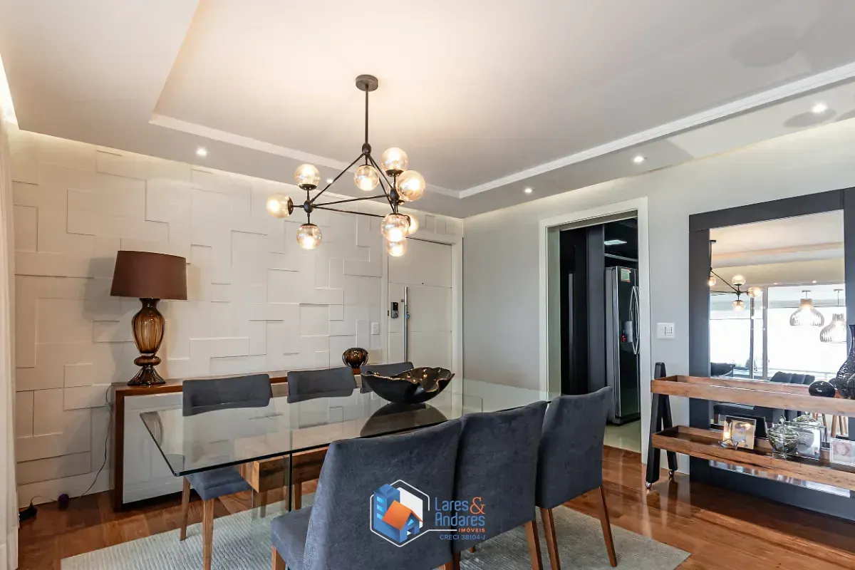 Imagem Apartamento para venda em Vila Gertrudes com 3 quartos, sendo 3 suítes, 147m²