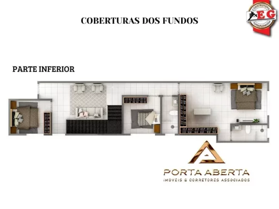Imagem APTO 3 QUARTOS, SENDO 1 SUITE, BELVEDERE - COD 484