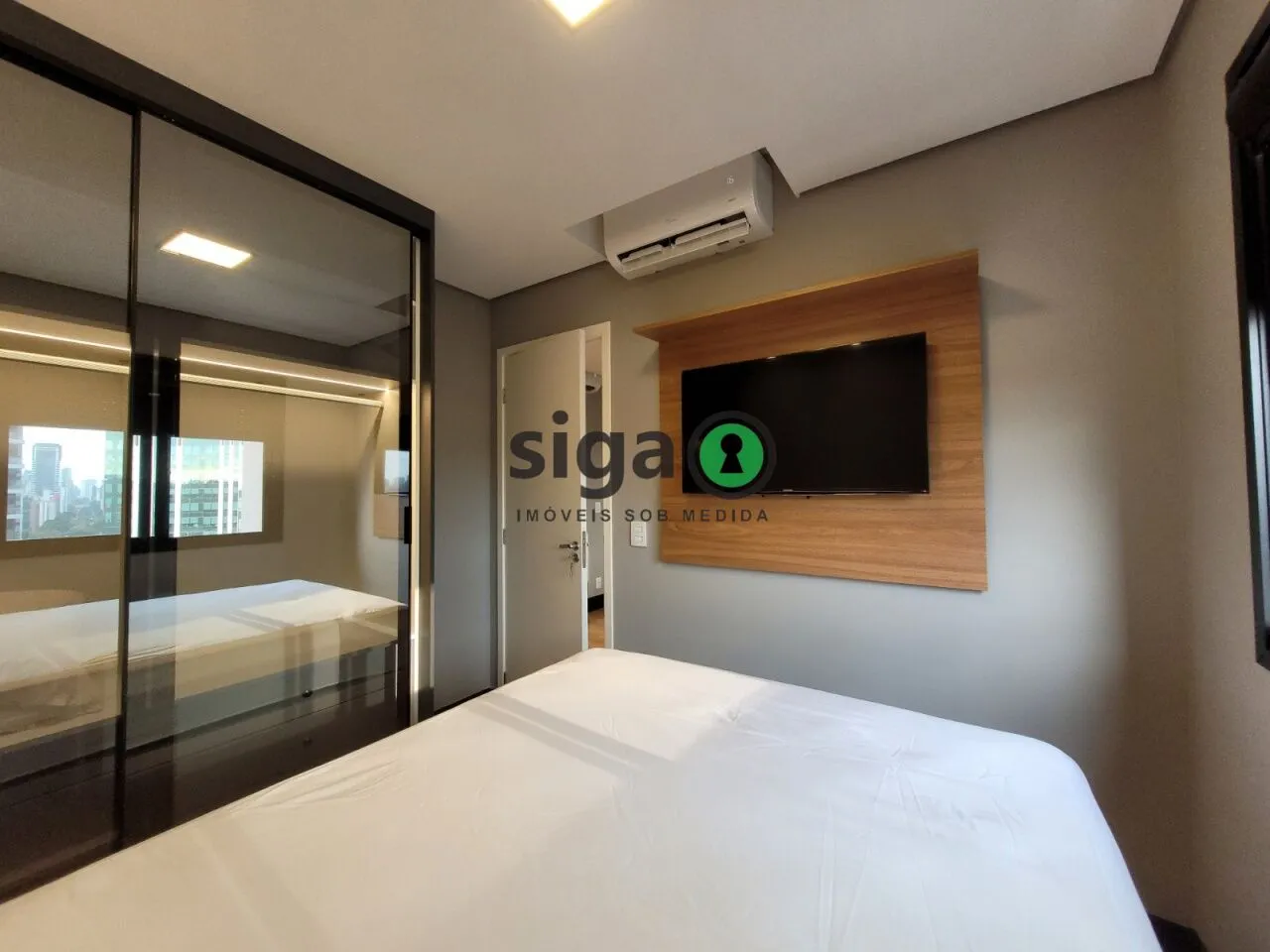 Imagem Apartamento mobiliado de 42m² na Vila Olímpia para locação - São Paulo/SP