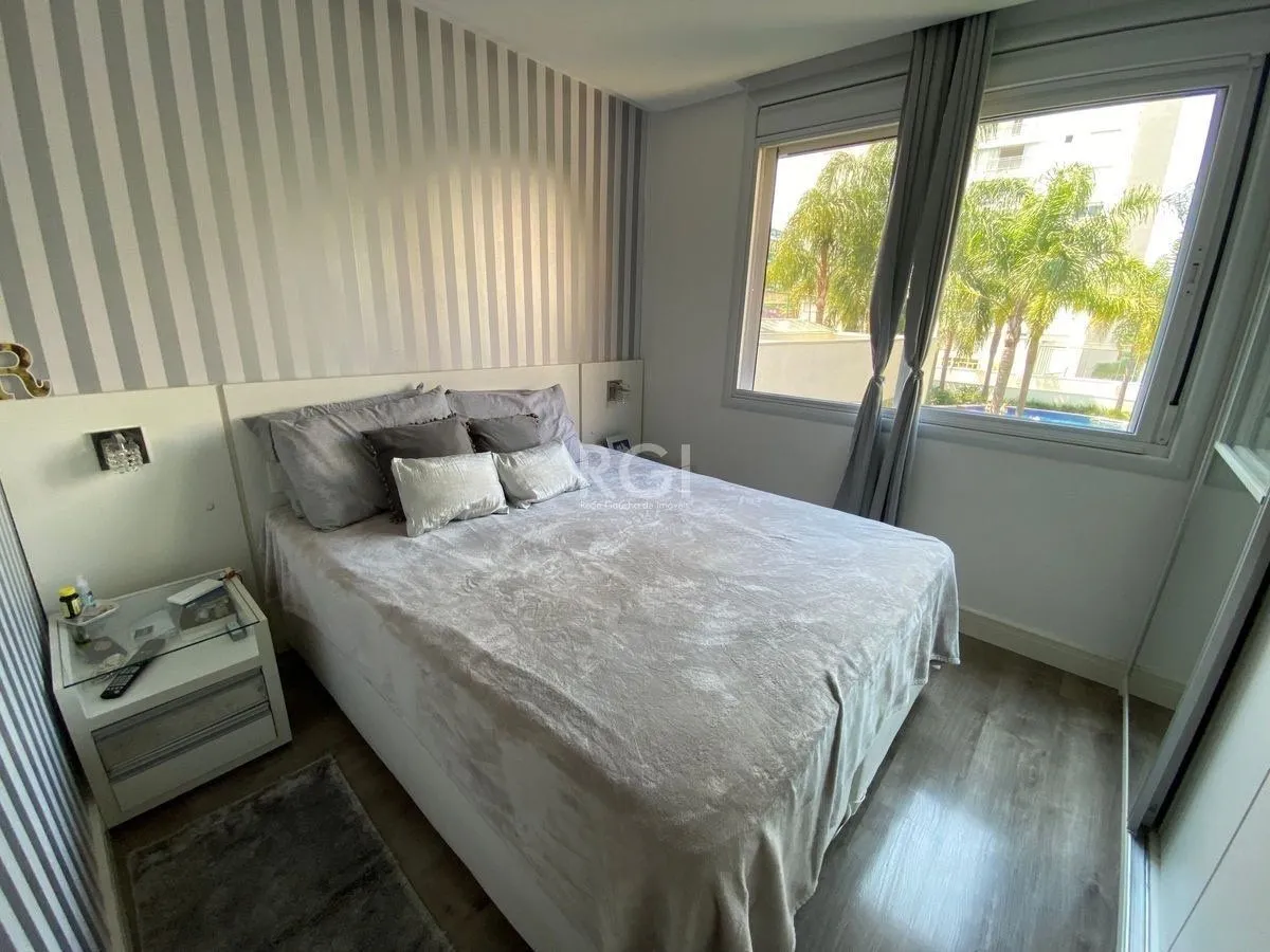 Imagem Apartamento de dois dormitórios, duas suítes e duas vagas de garagem no Prado Gallerie, condomínio com infra estrutura de lazer e segurança, próximo aos shoping iguatemi e bourbom, parque Germânia, b