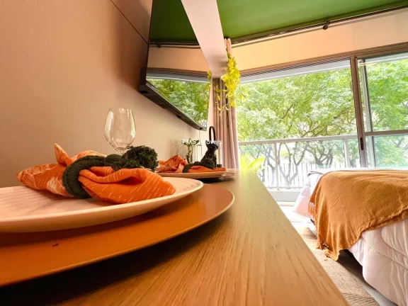 Imagem Apartamento para locação na Consolação, São Paulo-SP: 1 quarto, 1 banheiro, 22m² de área.