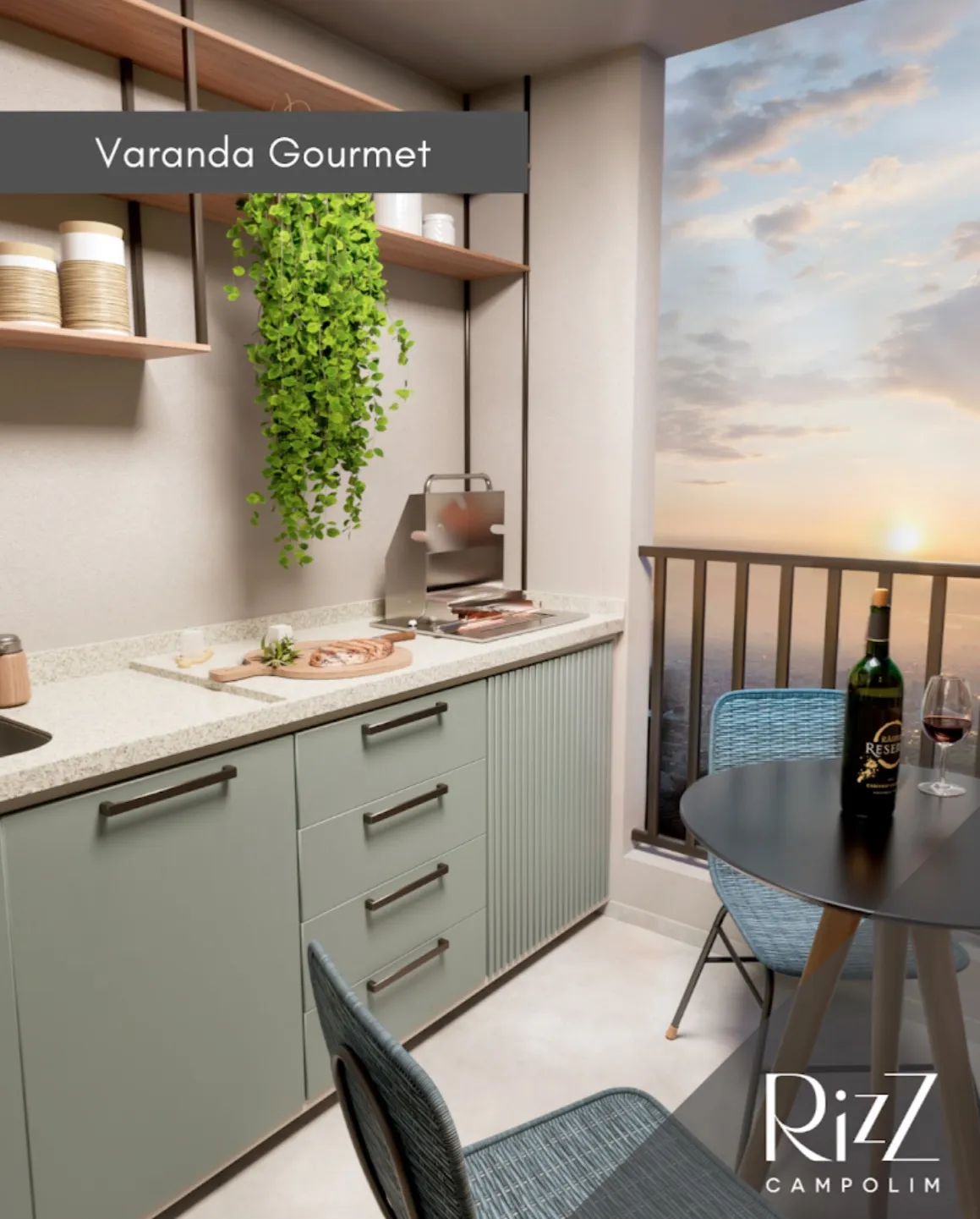 Imagem APARTAMENTOS A PARTIR DE 57 M² RESIDENCIAL RIZZ VITTA ZONA SUL SOROCABA.