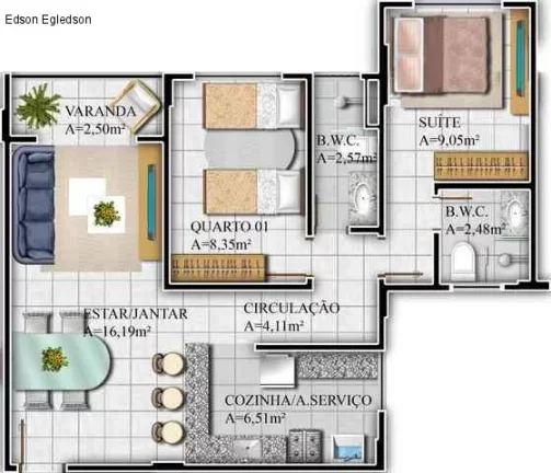 Imagem APARTAMENTO RESIDENCIAL em TERESINA - PI, URUGUAI